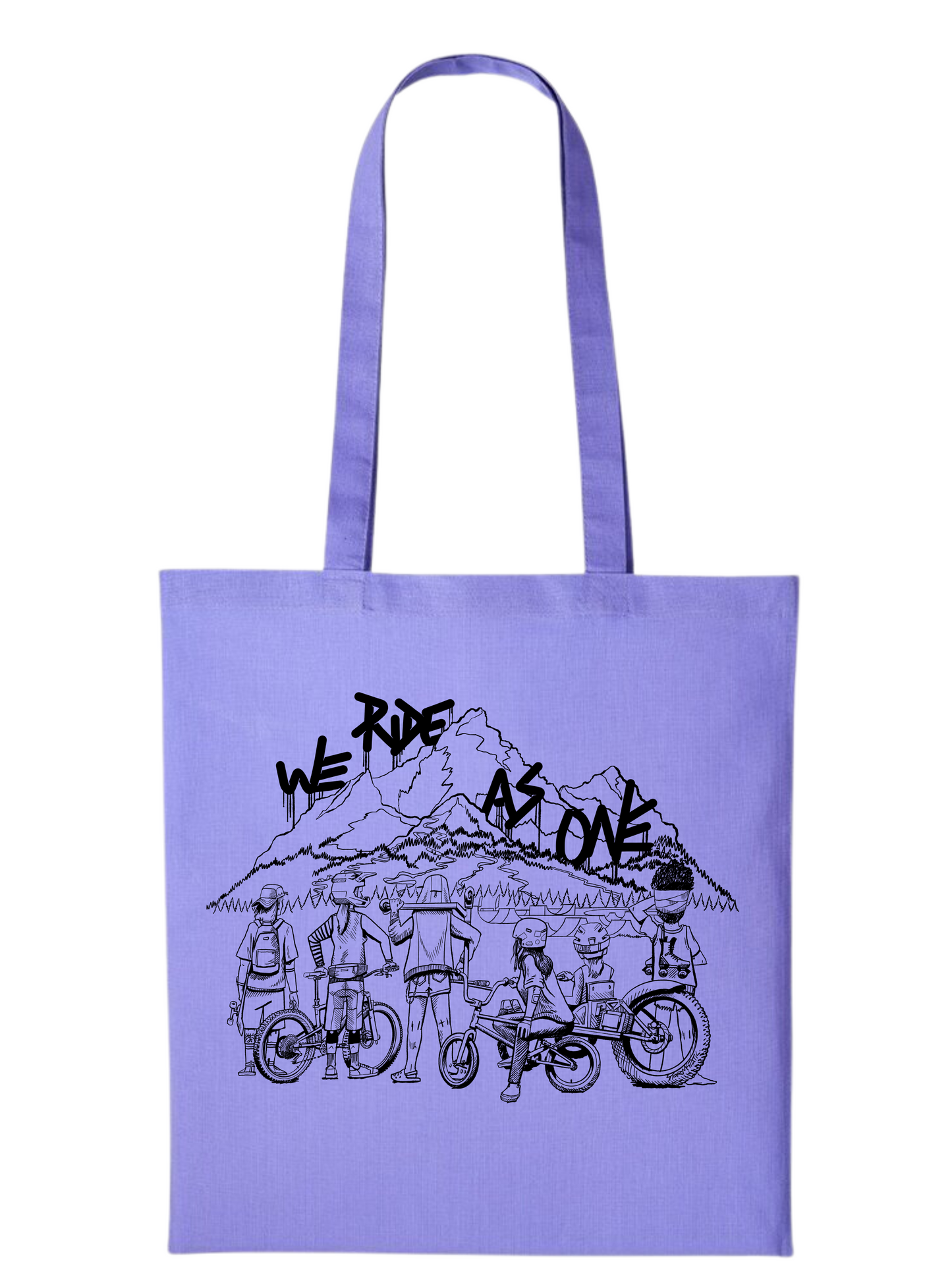 We Ride as One Tote Bag