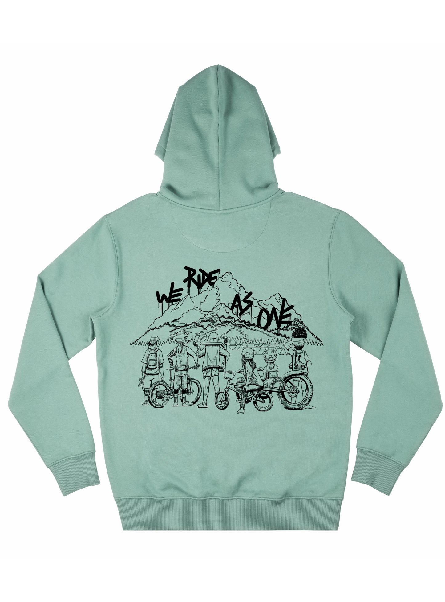 We Ride as One Hoodie - Shred Like a Girl
